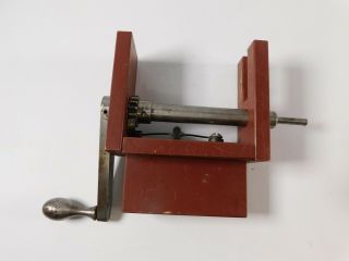 Vintage Clock Mainspring Winder Watchmaker Clockmaker Tool Cast Metal Heavy