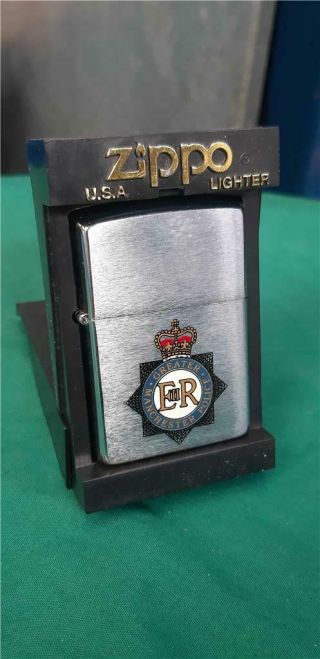 1992 Zippo Cigarette Lighter Greater Manchester Police