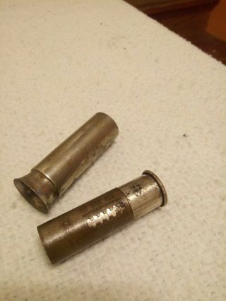 Antique Brass Shotgun Shell Reloading Tools Powder Gauge Shot Measuring & Funnel
