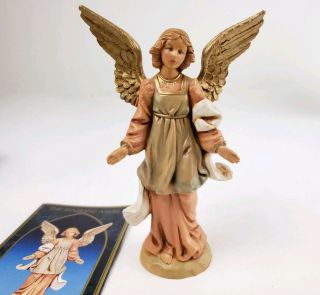 Fontanini The Standing Angel Roman Inc 72519 Vintage Christmas Statue