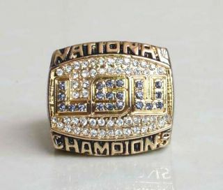 2003 Lsu Tigers Sec College Football National Championship Ring