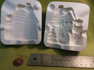 Vintage Air Capitol Molds Snowman And Kids - A358 - Christmas Ornament Ceramic Mold