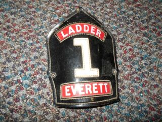 Vintage - Cairns & Brothers - Fire Helmet - Front / Shield