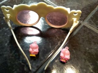 Charmkins Sunglasses with Sunny Bunch and Honey Bunch by Hasbro Vintage 1980 ' s 3