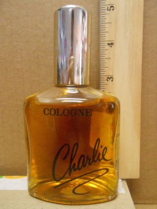 Vintage Charlie Cologne Splash 2.  25 Oz.  By Revlon,  From 80 