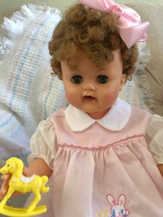 Ideal Big Baby Betsy Wetsy Doll Vintage 1959 - 1960 21 " Vs22 Drinks Wets