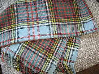 Vintage Tartan Witney Wool Blanket / Throw - Car,  Picnic 3