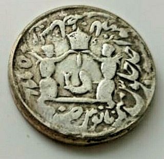Old Unknown Coin Arabic Antique Unusual Silver Roman Islamic Greek Strange Retro