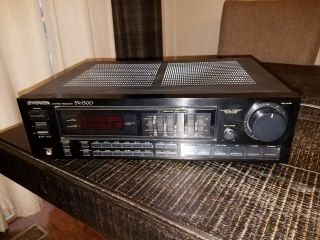 Vintage Stereo Receiver Pioneer Sx - 1300 Graphic Eq Phono Made In Japan