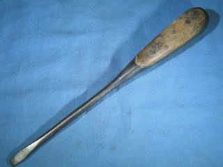 Vintage Wood Clad H.  D.  Smith Perfect Handle Screwdriver 11 " Long 3/8 " Wide Tip