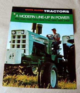 Vintage Oliver Corporation Tractor Advertising Brochure For 1969