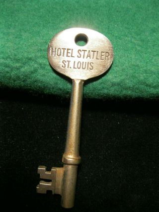 Vintage Hotel Statler St.  Louis Skeleton Key Room 1356 Russwin Mkr Mark
