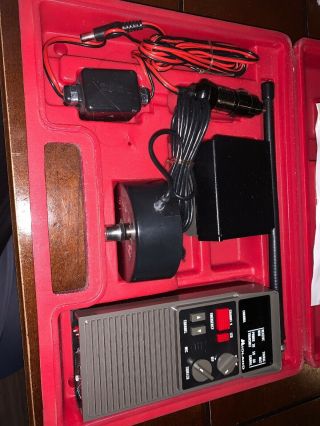 Vintage 1988 Midland Handheld Cb Radio 77 - 911b W Antenna & Case Rescue Travel