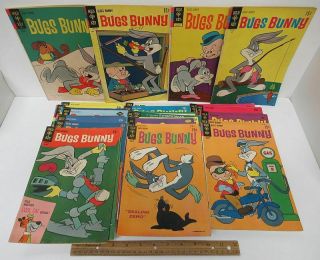 (31) Vintage [1999 - 1999] Bugs Bunny Gold Key Comic Book Issues 119 - 197 Wz9022