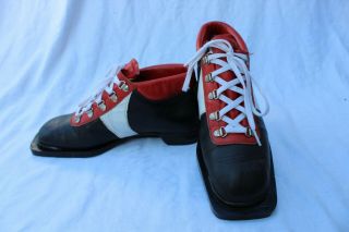 Vintage 3 - Pin Cross Country Ski Boots Shoes Us Womens Size 8 Mens Size 7 Summit