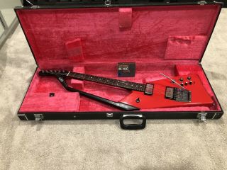 Roland G - 707 Red Guitar With Case 24 Pin Guitar Synth Synthesizer Controller