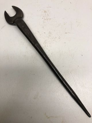 Billings 905 Spud Wrench 7/8” Vintage Iron Worker Tools