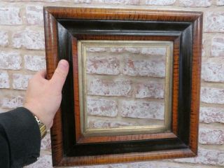 Antique Old Picture Frame Fits A 8 3/4 Inch X 8 3/4 " Painting