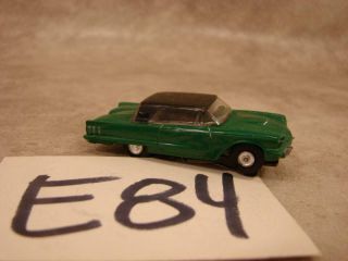 E84 Vintage Aurora Ford Thunderbird Ho Slot Car Green With Black Top