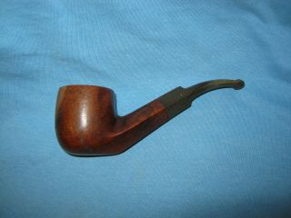 Vintage Pipe The Tinder Box Unique Made In England Briar Estate Pipe