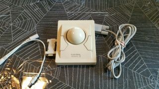 Vintage Kensington Expert Mouse Trackball Version 2.  0 W/ Ps/2 - Serial Cable