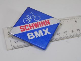 Vintage Schwinn Bmx Pinback Button 1980 