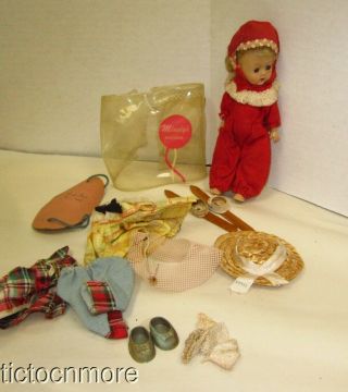 Vintage Ac Ginger Mindy Doll Skier Can - Can Jeans Costumes Outfit Ginny Clone