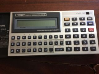 Vintage Tandy Pc - 8 Pocket Scientific Computer Calculator Programmable Needs Batt