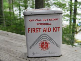 Vintage Boy Scout Personal First Aid Kit