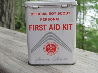 VINTAGE BOY SCOUT PERSONAL FIRST AID KIT 3