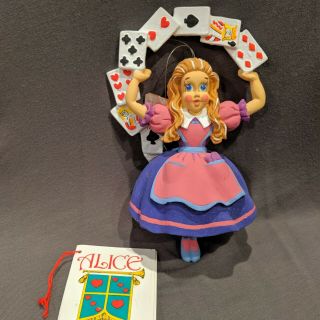 Dept 56 Alice In Wonderland Vintage Christmas Ornament