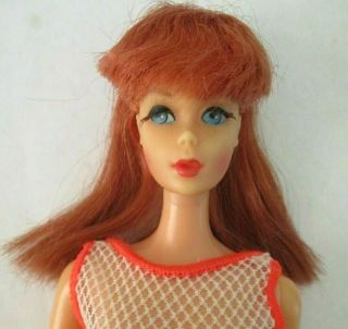 Vhtf Vintage Mod Titian Redhead Twist N Turn Tnt Barbie Doll