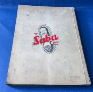Full Set Cigarette Cards German Saba Schiffsbilder - Album 1930 2