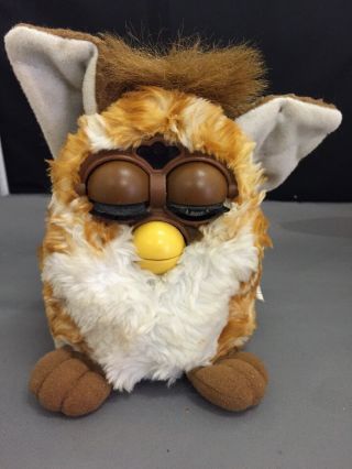 Vintage 1999 Furby Buddies Plush Toy Tiger Electronics Does Not Work