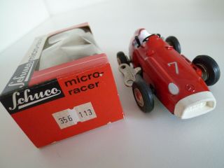 VINTAGE SCHUCO 1043 MERCEDES MICRO RACER & KEY 1960s VNM 2