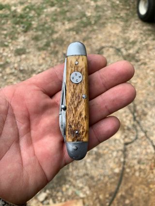 Imperial Providence Rhode Island Pocket Knife Usmc Marine Rare Vintage Ww2