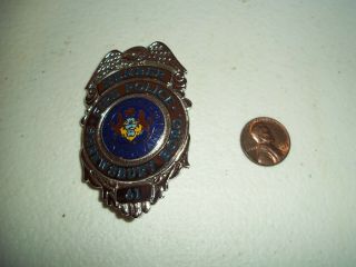 Vintage Obsolete Shrewsbury Fire Department Fire Police York County Pa Badge