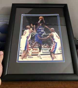 Uda Michael Jordan Upper Deck Autographed Wizards Bulls 8 X 10 Photo Rare
