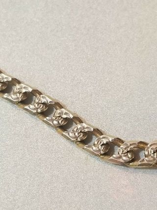 Estate Vintage Sterling Silver Chain Italy 925 Men 
