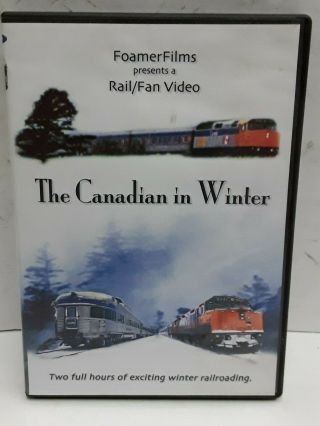 The Canadian In Winter Dvd Two Full Hours Of Exciting Winter Railroading