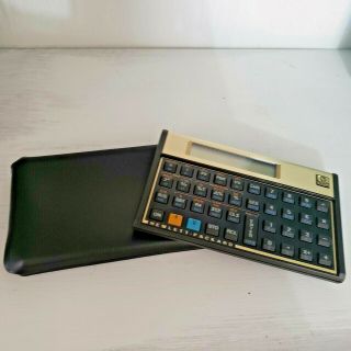 Vintage Hewlett Packard Programmable Rpn Financial Calculator Hp - 12c