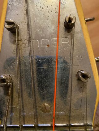 1950’s Fender VINTAGE LAP STEEL 2