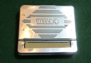 Vintage RIZLA Metal Cigarette Rolling Machine / Roll Box 2