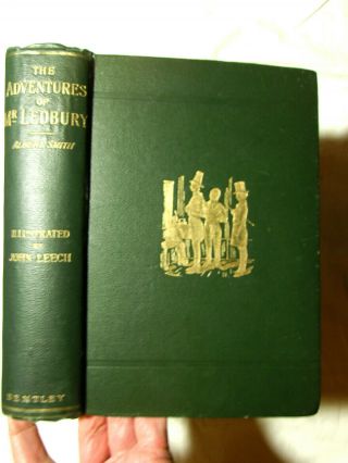 Adventures Of Mr Ledbury By Albert Smith - Illustrated By John Leech - Hb 1886