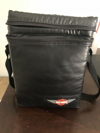 Harley - Davidson Insulated Travel Lunch Cooler Vintage Motorcycle Bag Tote