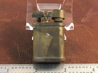 Vintage Smalll Brass Lift Arm Lighter