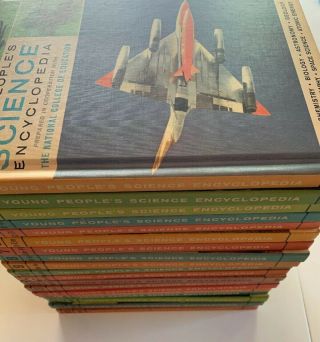 Vintage 1966 Young People’s Science Encyclopedia Set 1 - 20 Children’s Books