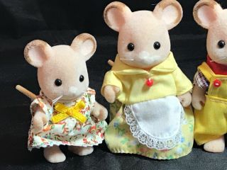 Calico Critters Sylvanian Families Field mouse family UK mice acorn 3