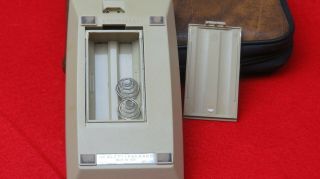 vintage rare Hewlett Packard HP - 21 LED handheld pocket calculator with case 2