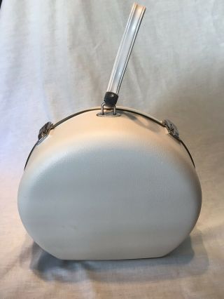Vintage Ge General Electric Portable Soft Bonnet Hair Dryer With Case